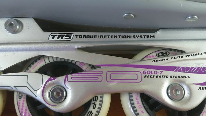 Roller Derby Aerio Q 60 Womens Inline Skates UK  Ire Size 8 Euro 42 Elite Series Purple Grey