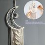 Macrame Wall Hanging with LED Light,Moon Dream Catcher Woven Wall Tapestry Bohemian (MULTIPLE STYLES) Image 5