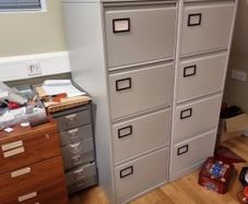 4 drawer metal filing cabinet