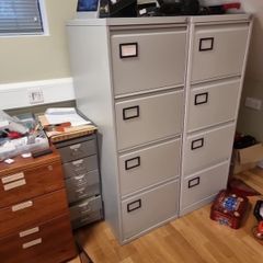 4 drawer metal filing cabinet