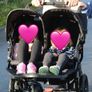 Out and about nipper double buggy Image 2