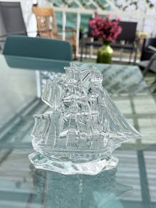 waterford  crystal ship