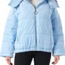 United Colors of Benetton light blue Thermore jacket S Image 6