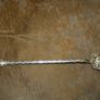 Vintage Sterling  bar spoon 9" Image 6