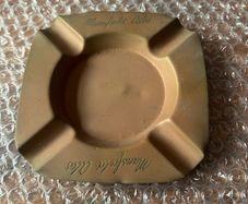 Mansfield ales vintage copper ashtray