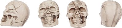 Halloween Decorative Skull Set of 12 Skull Heads Party Accessory
