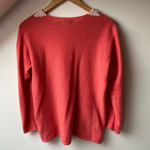 Bianco & Blu Wool Cashmere Sweater