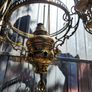 victorian brass chandelier REDUCED...no offers at this price... Image 3