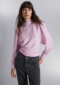 & Other Stories Draped Blouse size EU 36