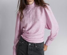 & Other Stories Draped Blouse size EU 36