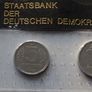 Rare East Germany DDR 1988 UNC Mint Coins set & Struck medal Image 3