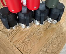 camping mugs and insulated food containers