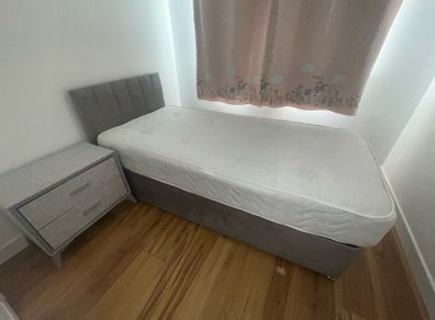 Single Bed and Locker