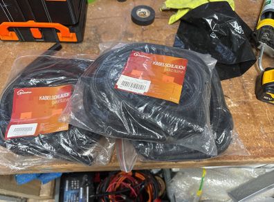 Campervan cable sleeve 3 packs