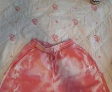 pink adidas heavy shorts