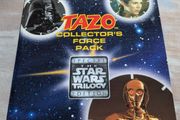 walkers Tazo collectors force pack, star wars Tazo collection