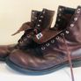 Work America Vintage Leather Boots Image 2