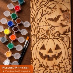 Halloween Wood Painting Kit