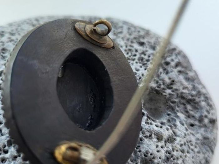 19th Century Irish Bog Oak Brooch