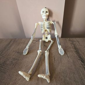 Hanging Halloween skeleton