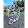 Cart Wheel Bench With Tractor Seats KAS1360 Image 2