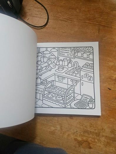 Cosy Corner Colouring Book