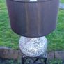 lamp and Cast iron stand Image 4