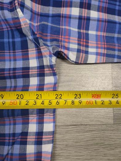 New Johnnie-O Button Down Check Shirt Mens Medium RRP 98