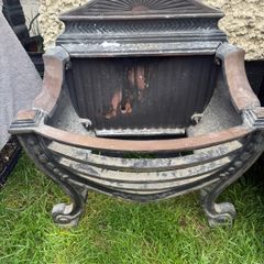 Victorian style fire basket