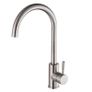 Modern Kitchen Sink Taps Mono Basin Mixer Single Faucet Chrome Tap Image 2