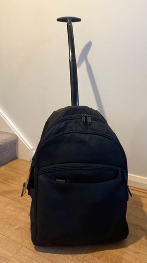 Rolling Backpack / Travel Bag with Wheels & Handle - Like New