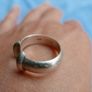 Vintage Sterling Silver Ring 5.g Image 4