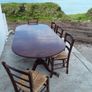 Antique  mohogany table Image 5