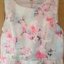 Designer boutique J&J Afinity Paris dress evening gown back long tail 10 to 12 M blush pink Image 4