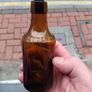 2 Antique Butter Colour Bottles Image 7