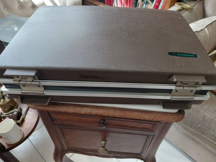 Vintage hard shell briefcase