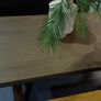 Solid Oak Dining Table 180cm, Ex display Like New Image 2