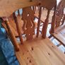 6 Solid Pine Chairs Image 4