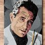 Robert De Niro portrait painting canvas art movie icon Image 2