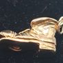 Vintage 9ctgold charm boots Image 3