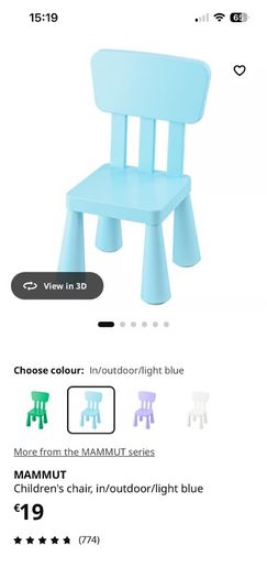 Kids Table & 2 chairs
