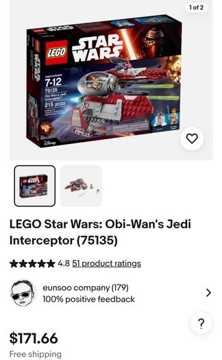 90 Euro Each!! - Lego Star Wars - Retired Sets