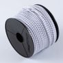 Elastic bungee rope 8mm / 50m - Reel  White/blue Image 5