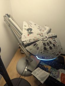 Star Wars Millennium Falcon Posable Desk Light