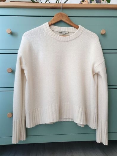 Allsaints Wool +cashmere Knitted Jumper Size Medium