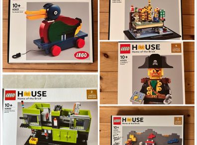 Lego House Sets 1-5 Limited Edition
