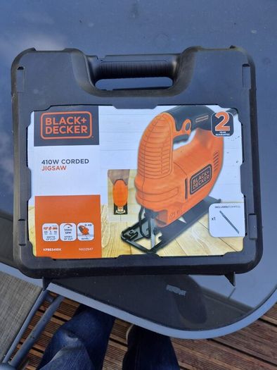 Black+Decker 410W Corded Jigsaw