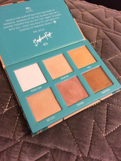 morphe babe in paradise pallet