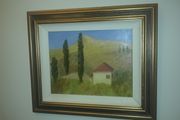 Framed Oil painting