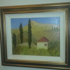 Framed Oil painting
